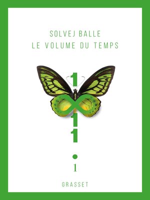 cover image of Le volume du temps--Tome 1